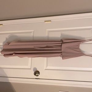 Nerlerolian Mauve Drape Dress